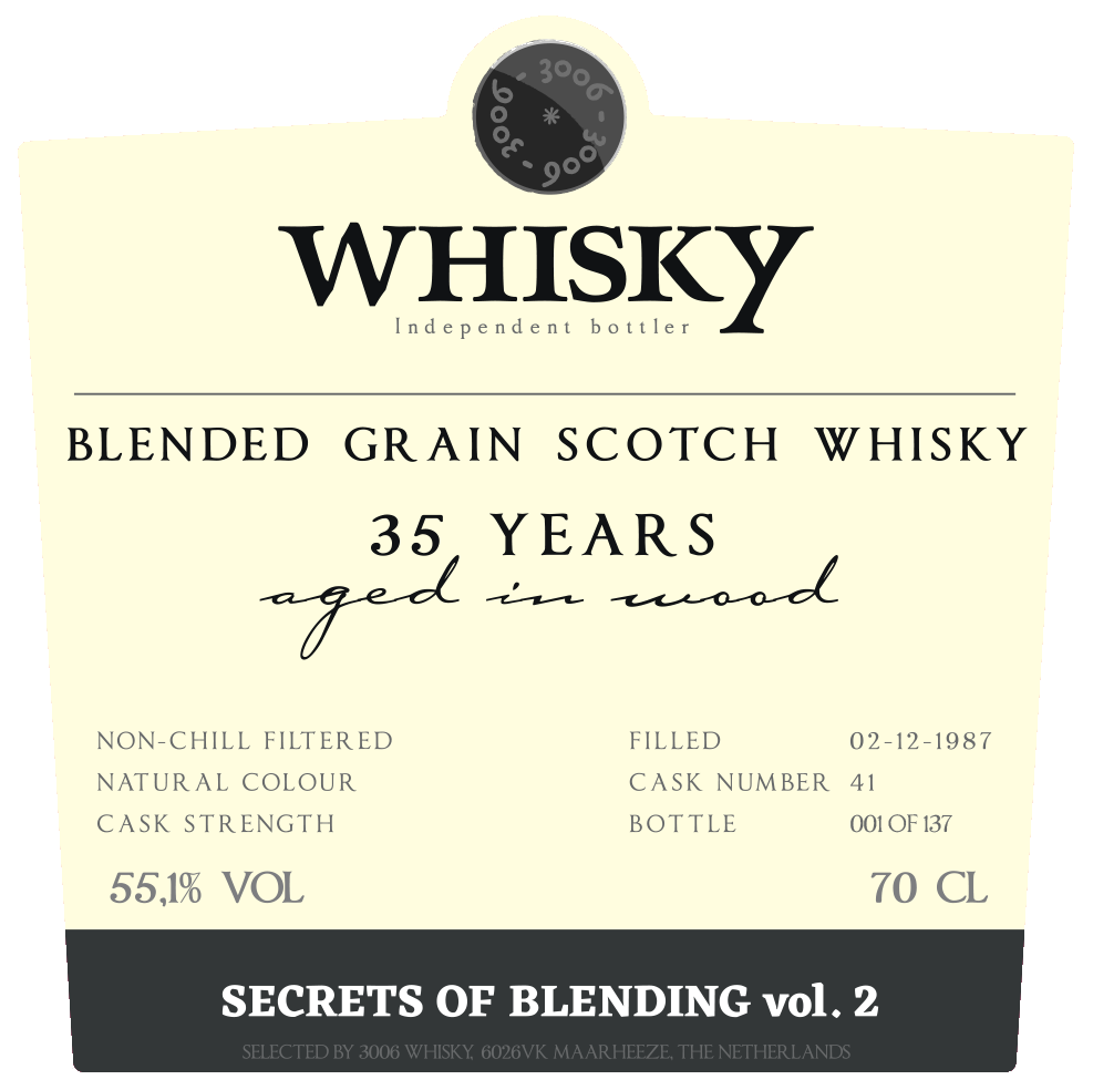 3006 Whisky Secrets of Blending Vol. 2 35yr